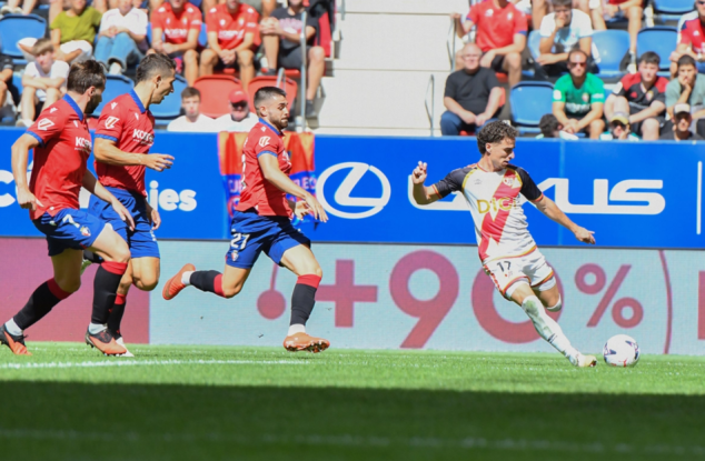Full Match: Osasuna vs Rayo Vallecano (19:00 – 19/09)